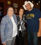 Artist Marty Brown and his lovely mother Barbara